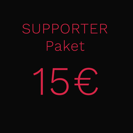 BERGT Supporter | 15 Euro | Weil Musik mehr braucht als Streams.